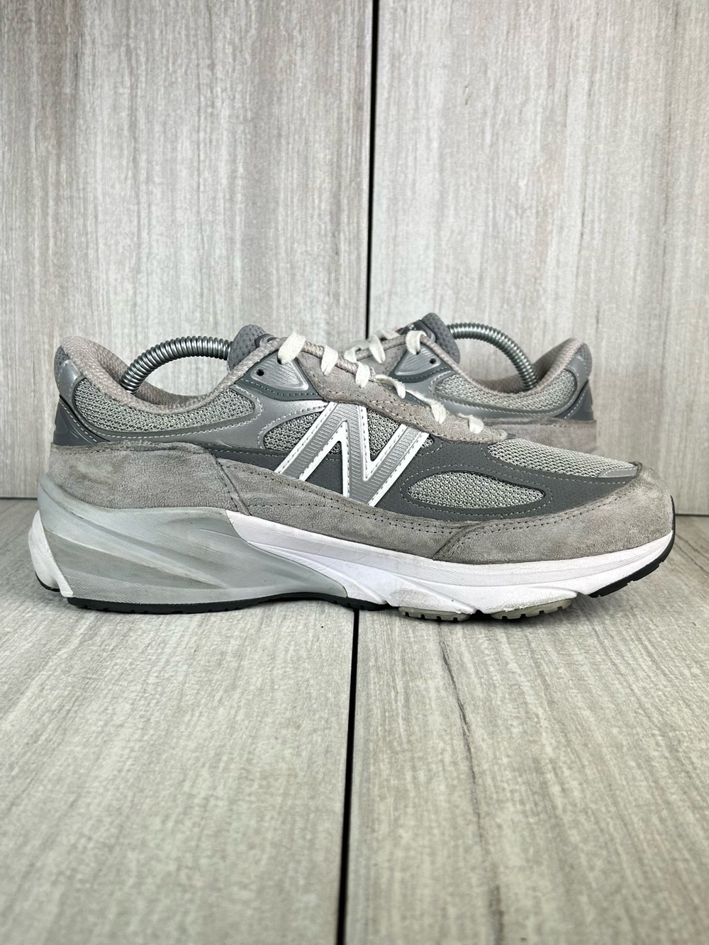 New Balance 990v6 Grey Athletic Sneaker Running Shoes Made In USA Womens Size 10 - Picture 5 of 11